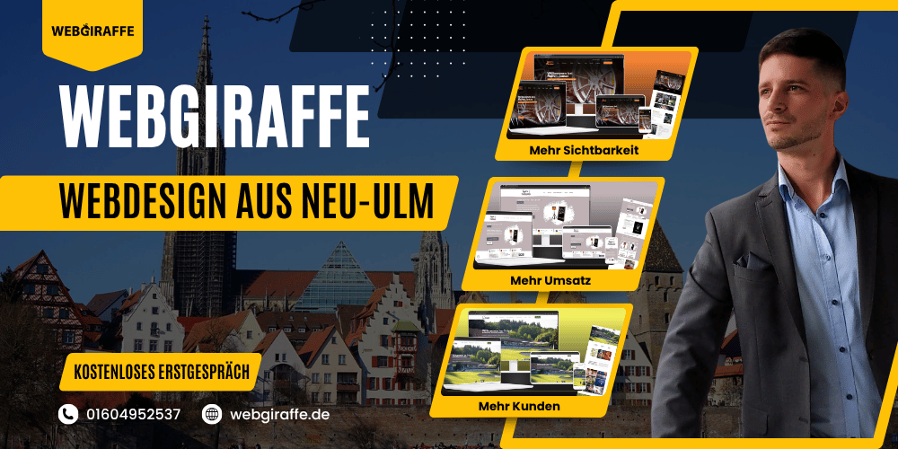 Webdesign Neu-Ulm, Professionelle SEO-Webseiten für Unternehmen