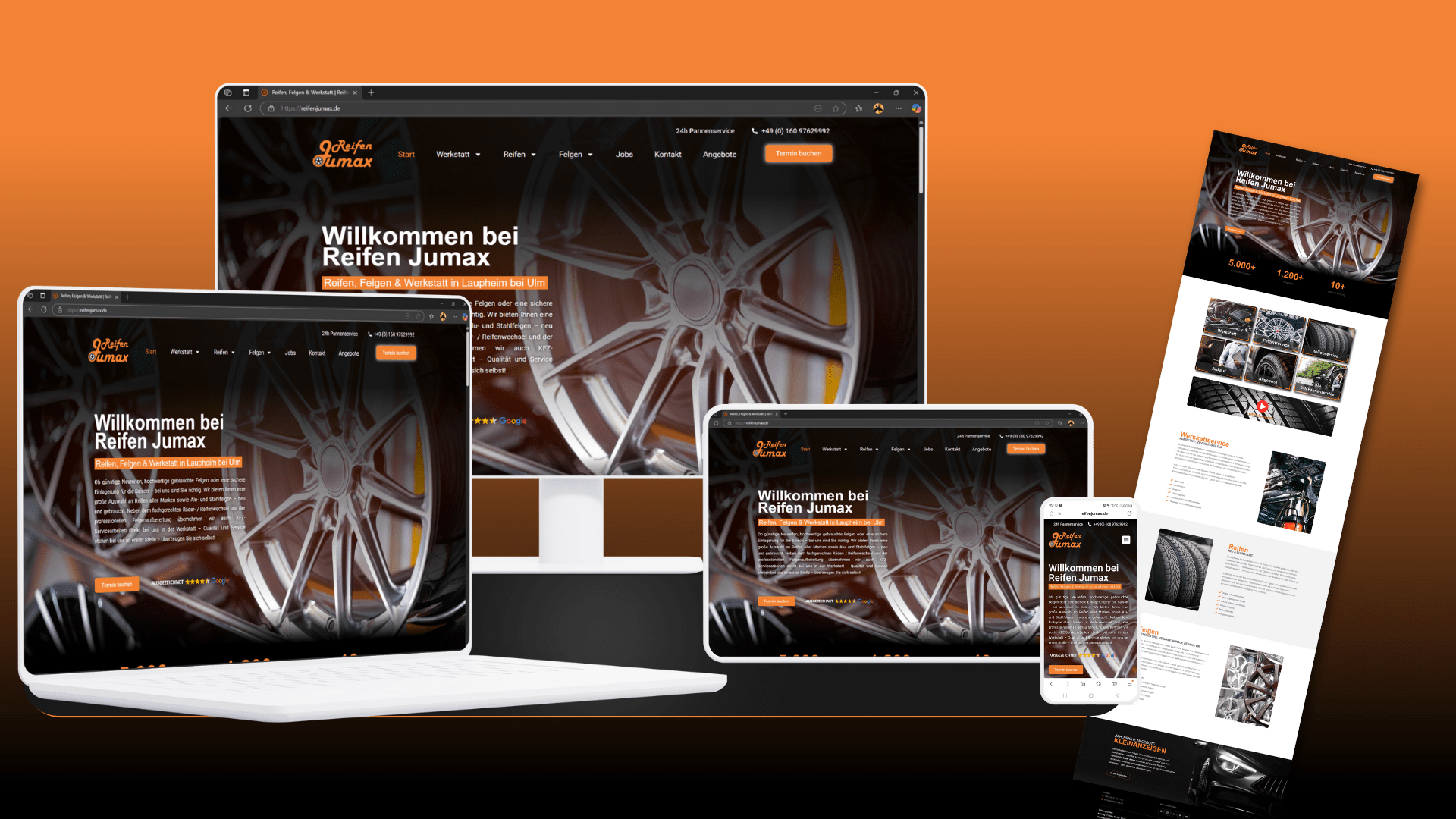 Webgiraffe, Webdesign aus Neu-Ulm, SEO optimierte Webseiten für Unternehmen