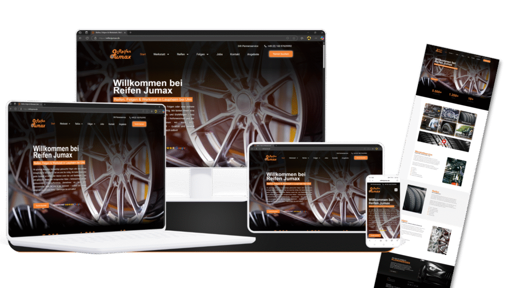 Webgiraffe, Webdesign aus Neu-Ulm, SEO optimierte Webseiten für Unternehmen
