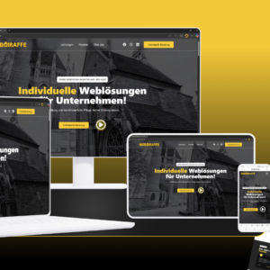 Webgiraffe, die Webdesign Agentur für Ulm. Webdesign, Webseiten & individuelle Weblösungen für Unternehmen aus Ulm, Neu-Ulm und Umgebung.
